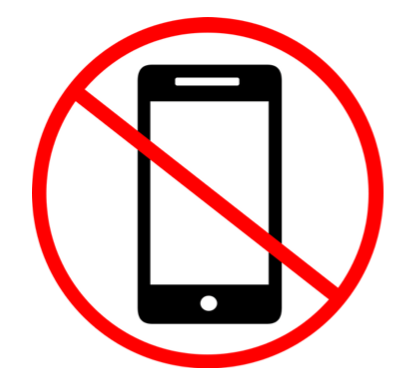 no mobile phone